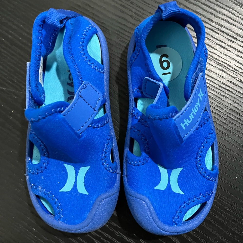 NWOT Hurley Kona Vibrant Blue Toddler Water Shoes Size 6